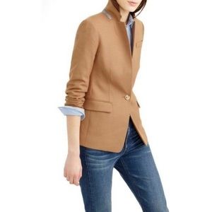 J Crew Camel Regent Blazer Sz 8